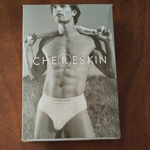 CHERESKIN White Low Rise Briefs
